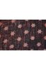Star Printed Brown Indian Cotton Fabric