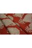 Red  Paisley Hand  Block Print Cotton Fabric