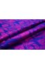 Dazzling Blue Banarasi Zari Thread Silk Fabric