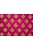 Dark Pink Banarasi Art Silk Fabric