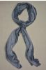 Grey And White Designer Cashmere Wool Stole