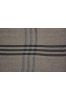 Brown And Black Checks Cashmere Wool Stole