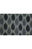 Grey And Black Ikat Fabric By The Yard