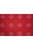 Red And White Double Ikat Fabric By The Yard