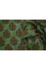 Spruce Green Floral Printed Chiffon Fabric By The Yard