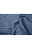Blue Shibori Chanderi Silk Fabric