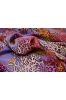 Multicolor Sea Life Digital Print Crepe Fabric