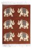 Elephant Design Wall Carpet