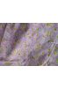 Violet Floral Mulmul Cotton Fabric