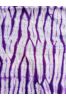 Purple And White Mulmul Shibori Print Fabric