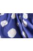 Blue And White Mulmul Batik Print Fabric