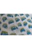 Indian Tuk Tuk Hand Block Print Fabric