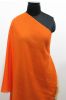 Orange Candy Fur Kashmir Wool Scarf