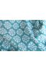 Turquoise Beauty Hand Printed Cotton Fabric