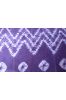 Purple And White Shibori Print Cotton Fabric