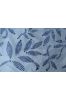 Blue Leaf Cotton Fabric By The Yard