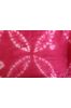 Pink And White Shibori Rayon Fabric By The Yard