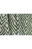 White And Green Upholstery Cotton Fabric