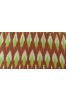 Green And Brown Ikat Fabric By The Yard