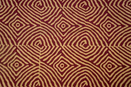 Geometric Block Printed Upholstery Cotton Fabric
