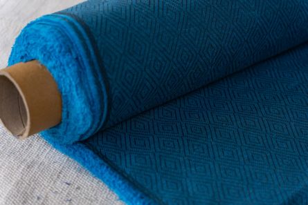  Blue Diamond Khari Cotton Blend Dobby Fabric(2.25 Mtr)