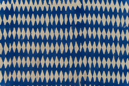 Bagru Blue Hand Block Printed Fabric
