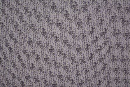 Purple Printed Irish Linen Fabric