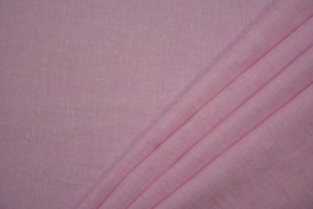 PINK LINEN FABRIC BY THE YARD-HF2262