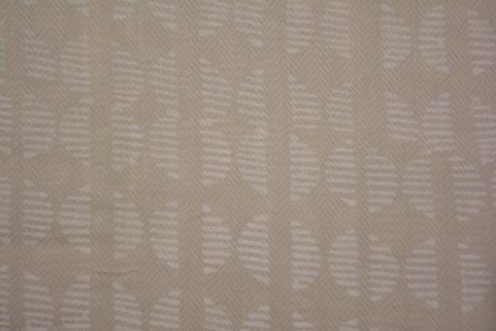 Morn Grey Block Printed Natural Organic Milk Fiber Fabric