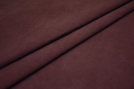 WINE SHADE COTTON TROUSERS FABRIC ONLINE -HF1691