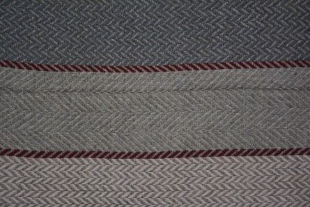 Multicolor Chevron Design Cashmere Wool Stole