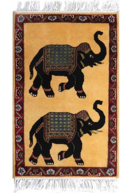 ELEPHANT DESIGN WALL CARPET INDIA SUPPLIER