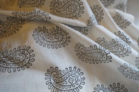 COTTON HAND BLOCK PRINT COTTON RUNNING FABRIC FROM INDIA
