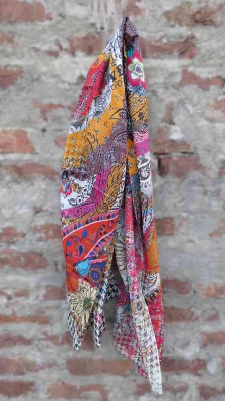 MULTICOLOR FLORAL FASHION SCARVES FOR WOMEN INDIA