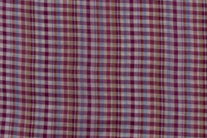 Multicolor Checks Handloom Khari Cotton Fabric