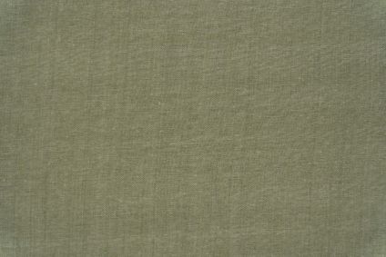 Laureal Green Handloom Khari Cotton Fabric