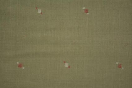 Seagrass Green Jamdani Cotton Fabric Online