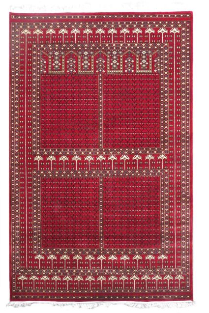 WINDS PALACE RED COLOR JAIPUR RUGS FROM INDIA