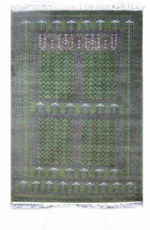 WINDS PALACE GREEN HANDMADE WOOL RUGS FROM INDIA